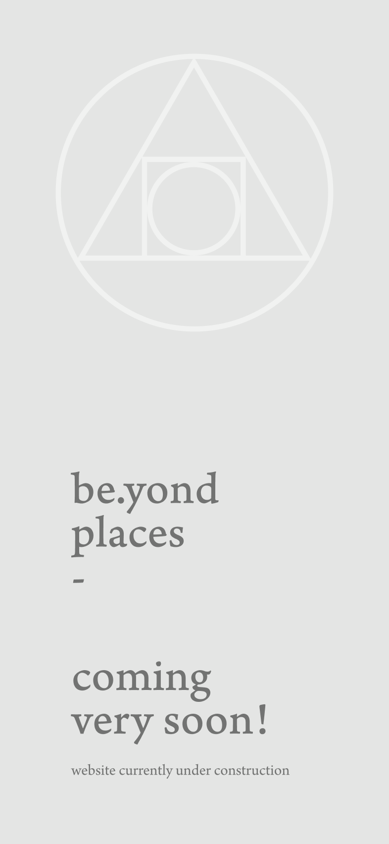 be.yond places - Coming very soon